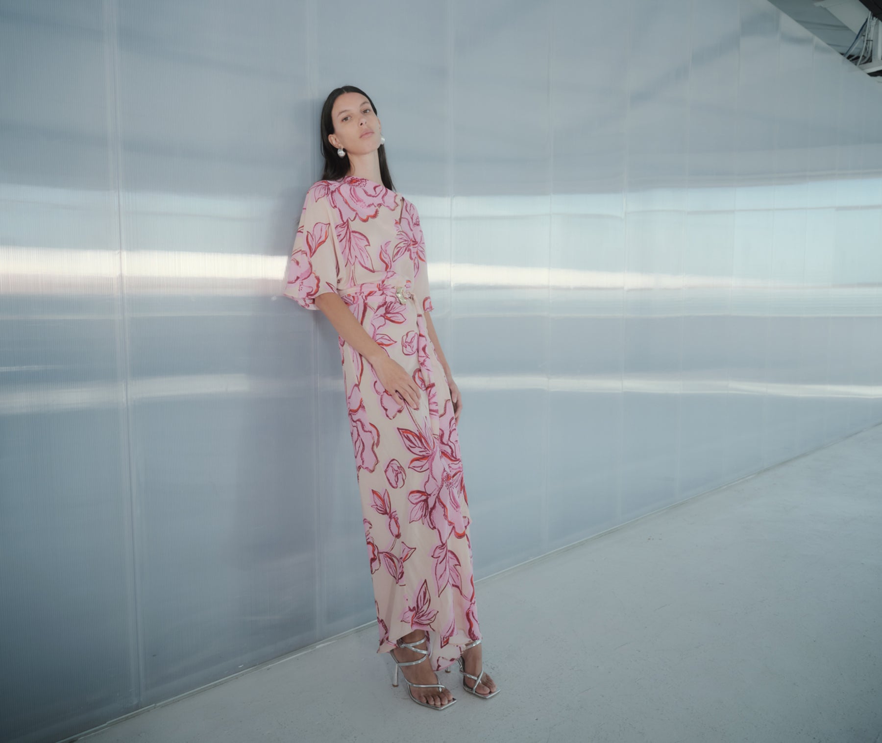 SELLING Manning Cartell Double Time Pleat Dress Nougat