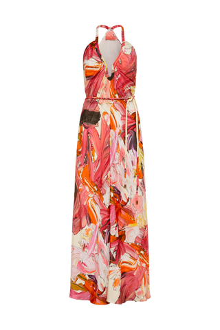 Distorted Floral Dress