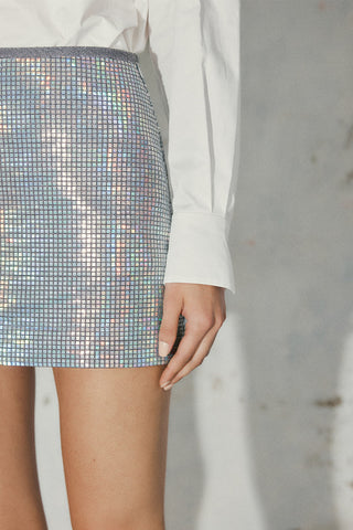 Platinum Queen Mini Skirt