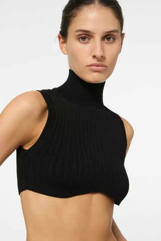 Word Is Out Crop Knit Top
