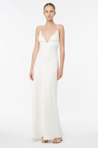 White slip maxi dress Clearance